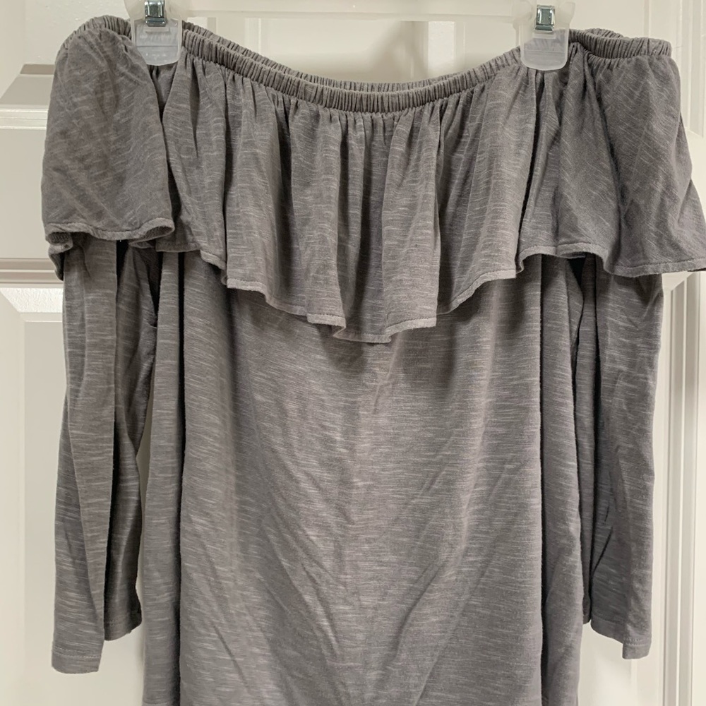AEO 3/4 sleeve off the shoulder top